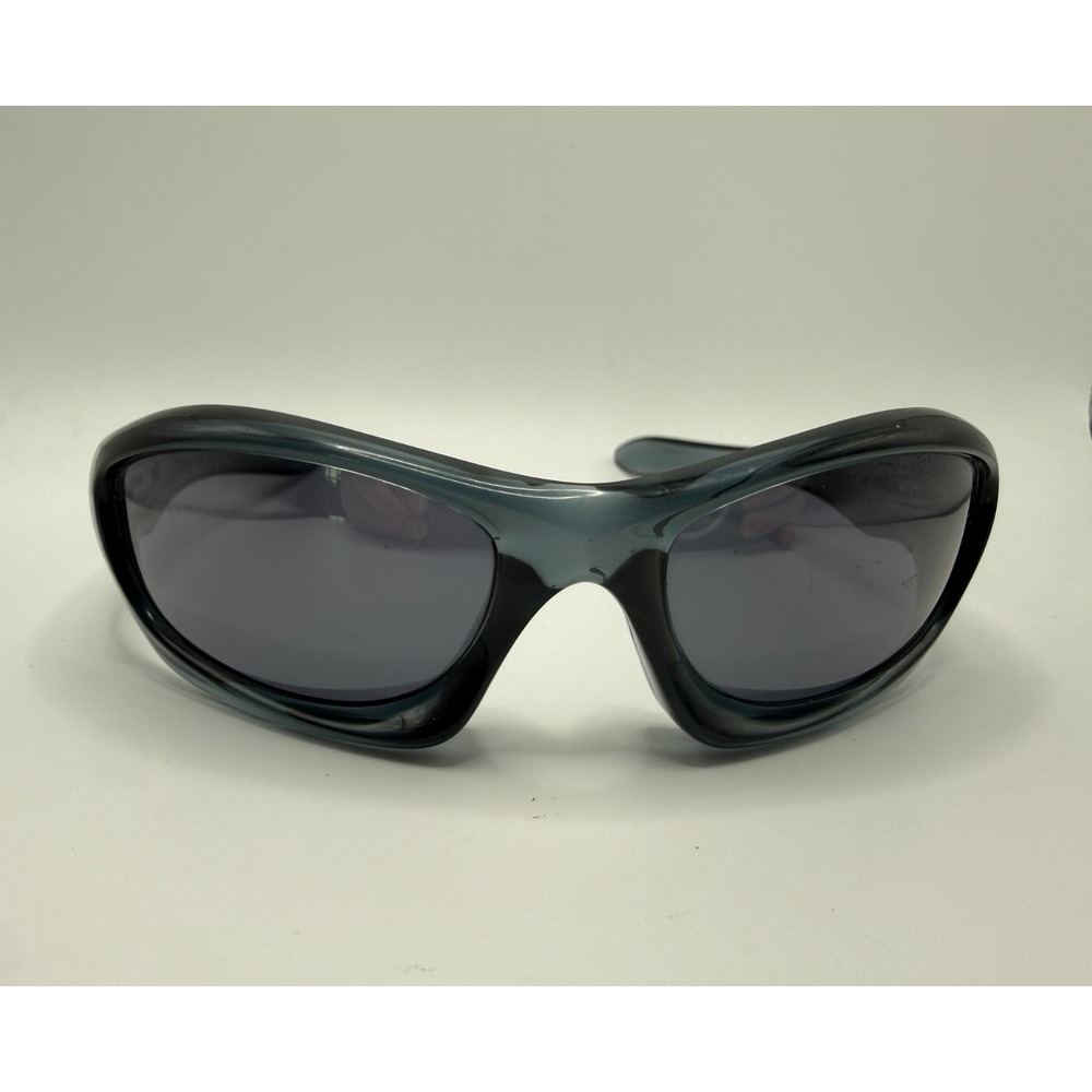Oakley Monster Dog Sunglasses Black Iridium Lenses Vintage Wrap Frames